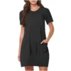 S36970496fd584e9997c88e4d71e50ecfX.webp Women's Casual Short-Sleeve Dress with Pockets
