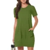 Sc34c86c02b854439b39083064ab04101h.webp Women's Casual Short-Sleeve Dress with Pockets
